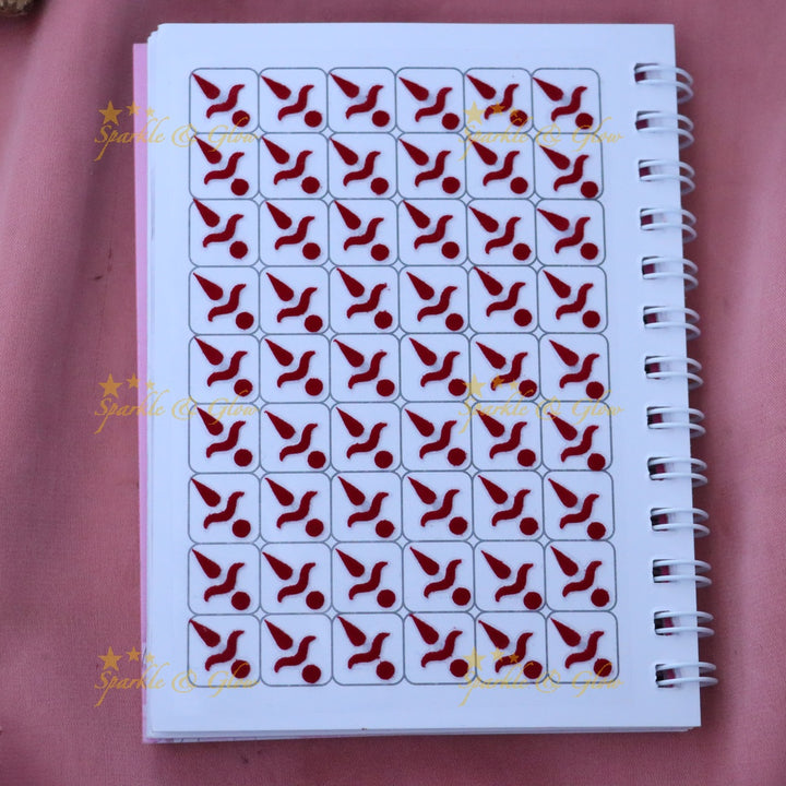 Luxe Red Bindis for Weddings & Festivities