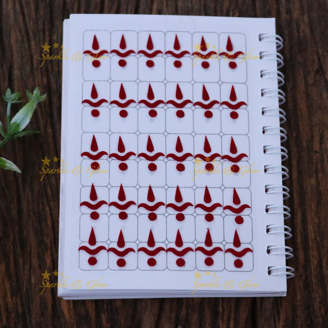 Elegant Red Bindis for Weddings and Celebrations