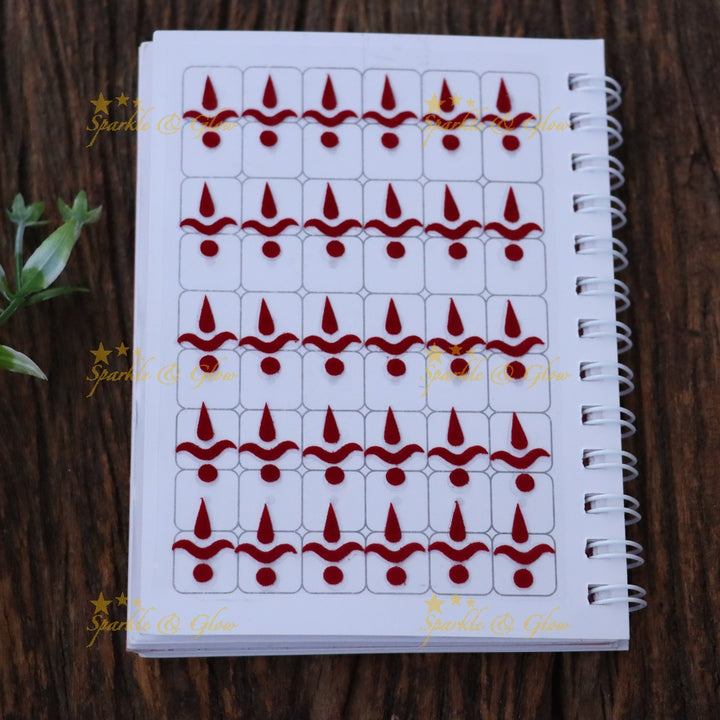 Elegant Red Bindis for Weddings and Celebrations