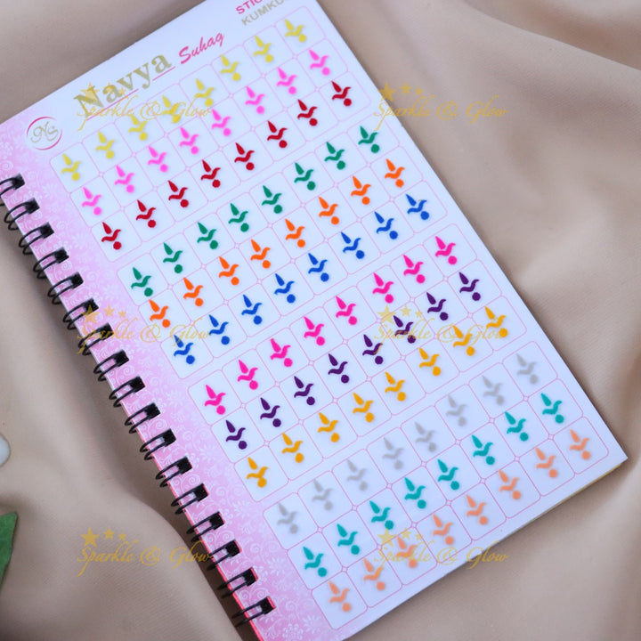 Elegant Sticker Kumkum Bindis for Festivals & Weddings