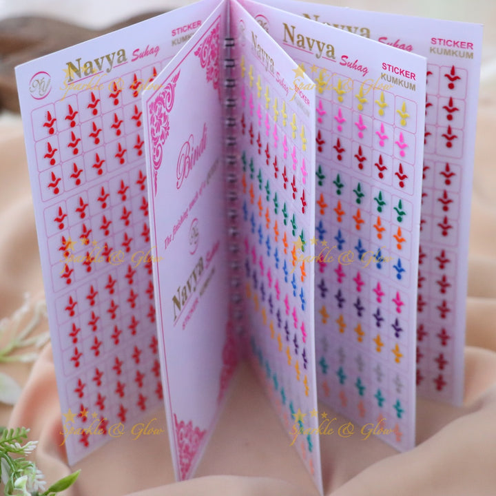 Elegant Sticker Kumkum Bindis for Festivals & Weddings