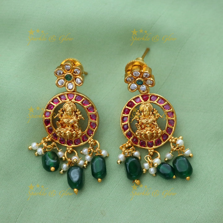 Exquisite Jadau Gold Necklace for Festive Glamour
