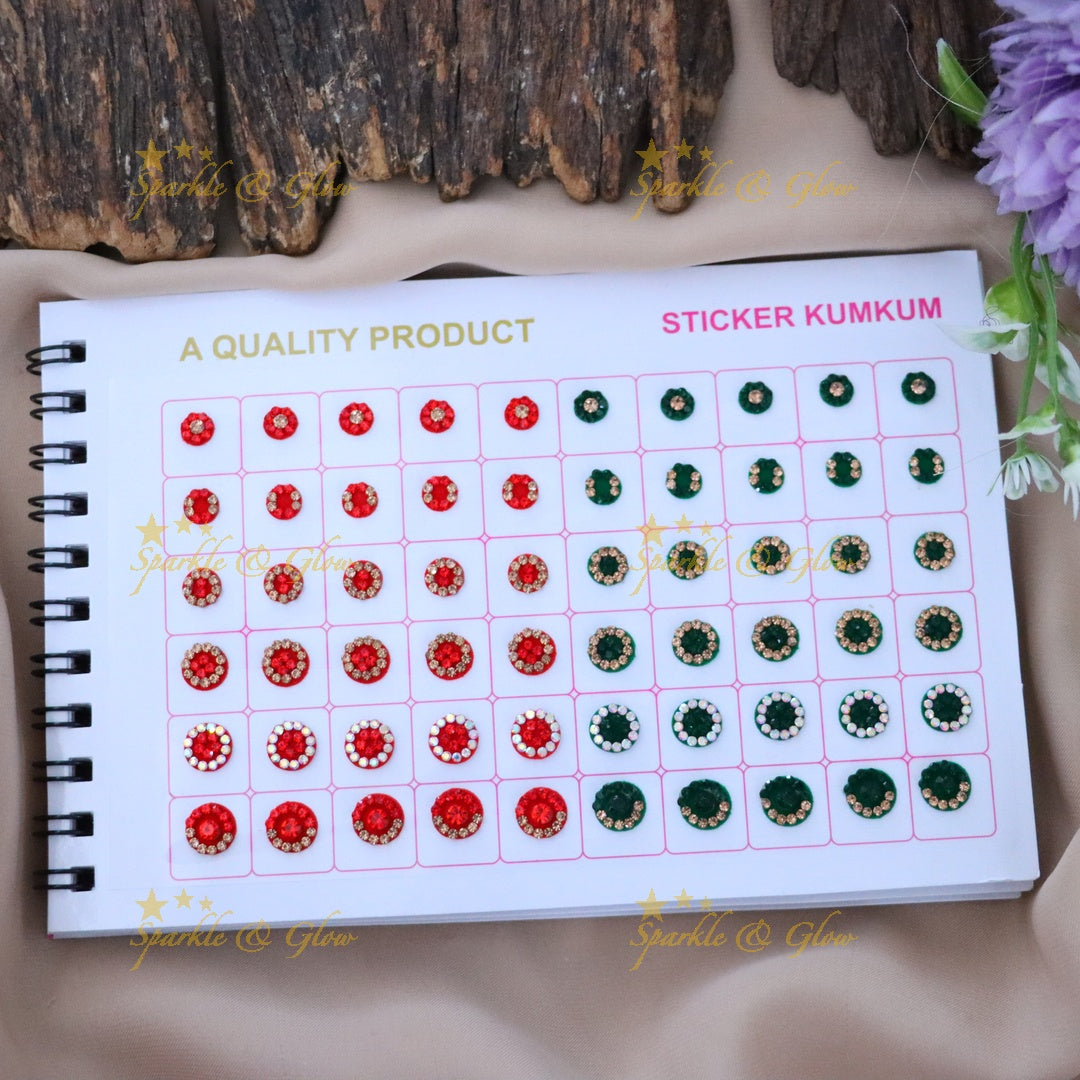 Elegant Festive Sticker Bindi Collection