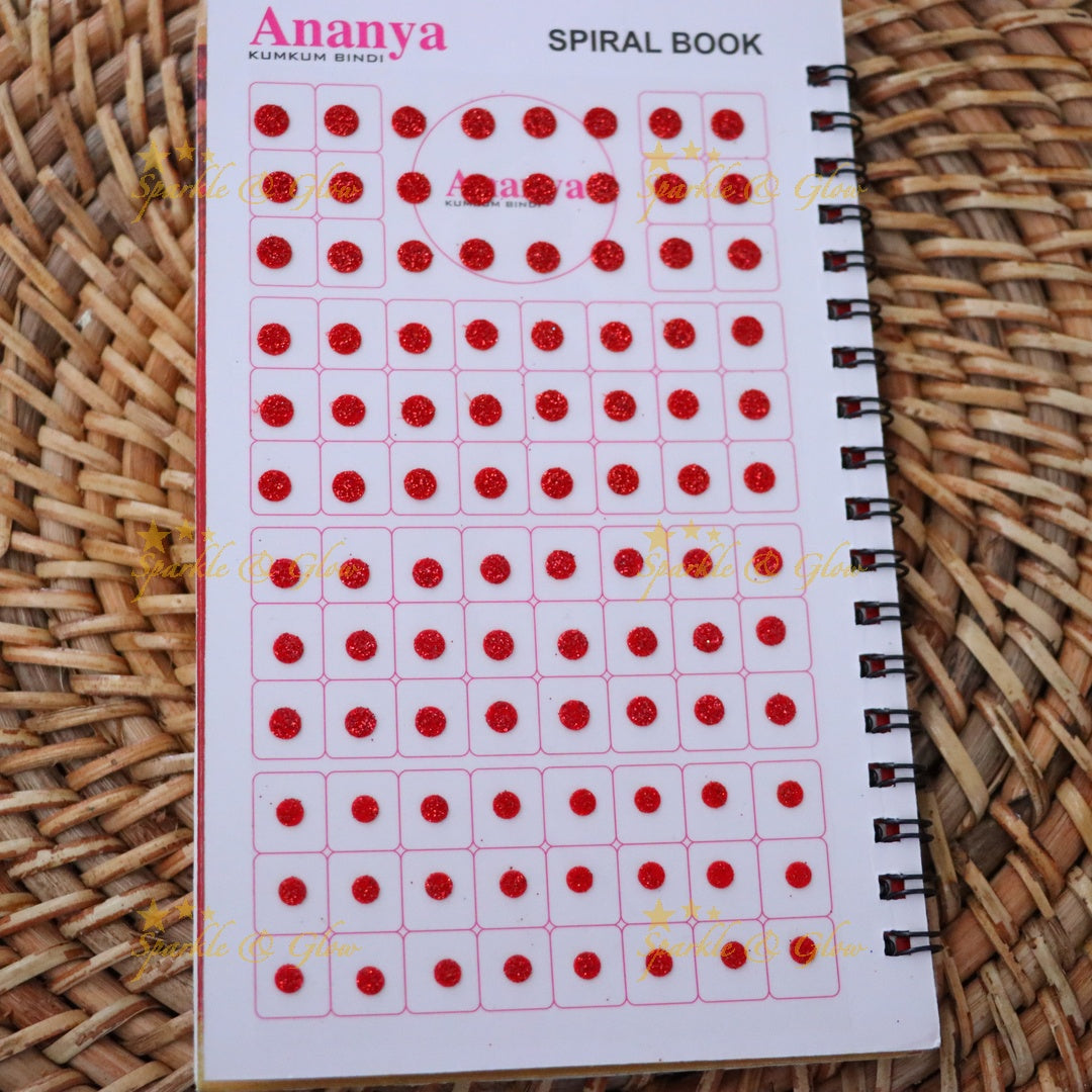 Elegant Spiral Kumkum Bindi Book for Festive Celebrations