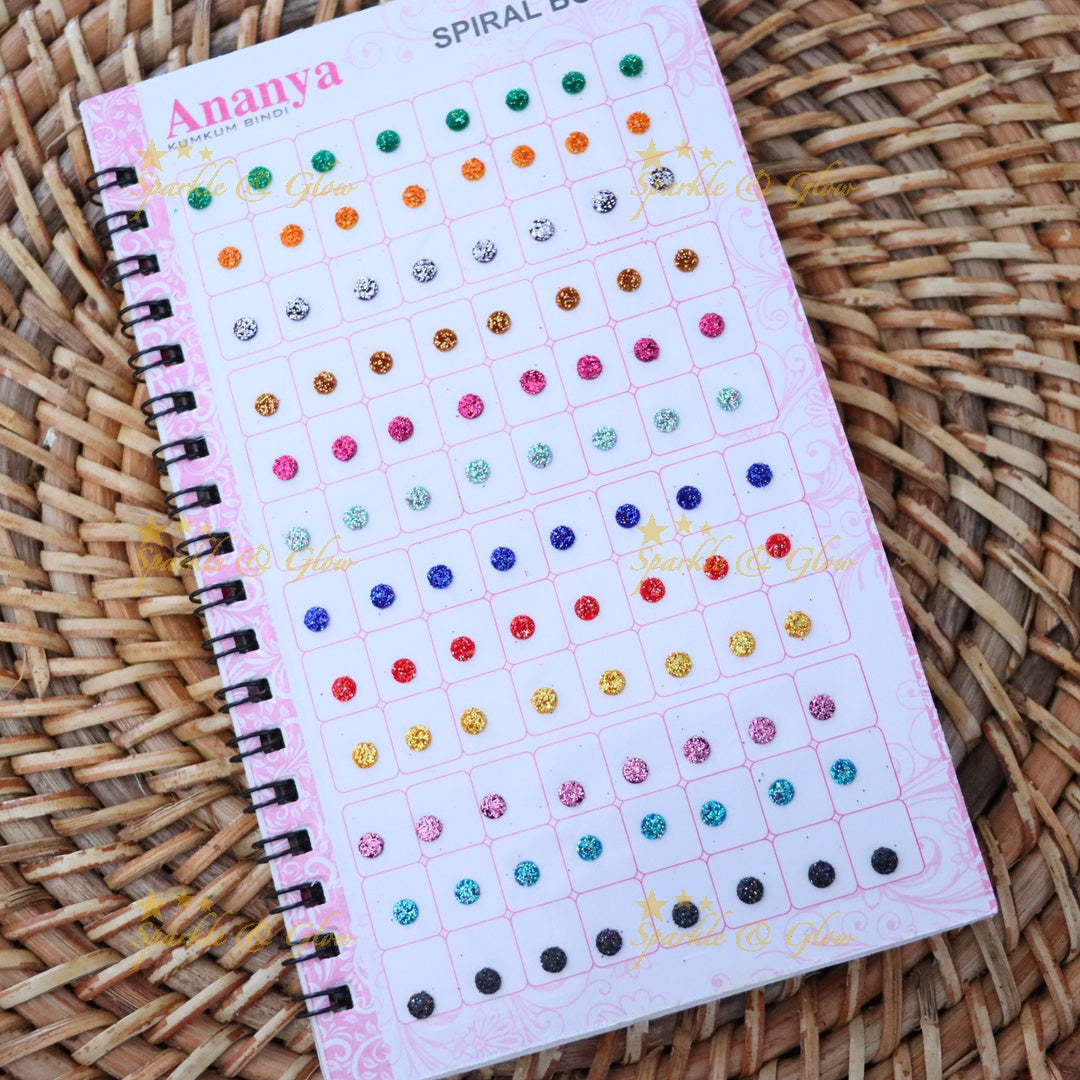 Elegant Spiral Kumkum Bindi Book for Festive Celebrations
