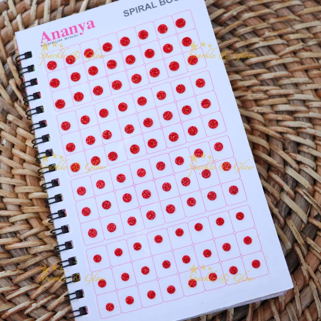 Elegant Spiral Kumkum Bindi Book for Festive Celebrations