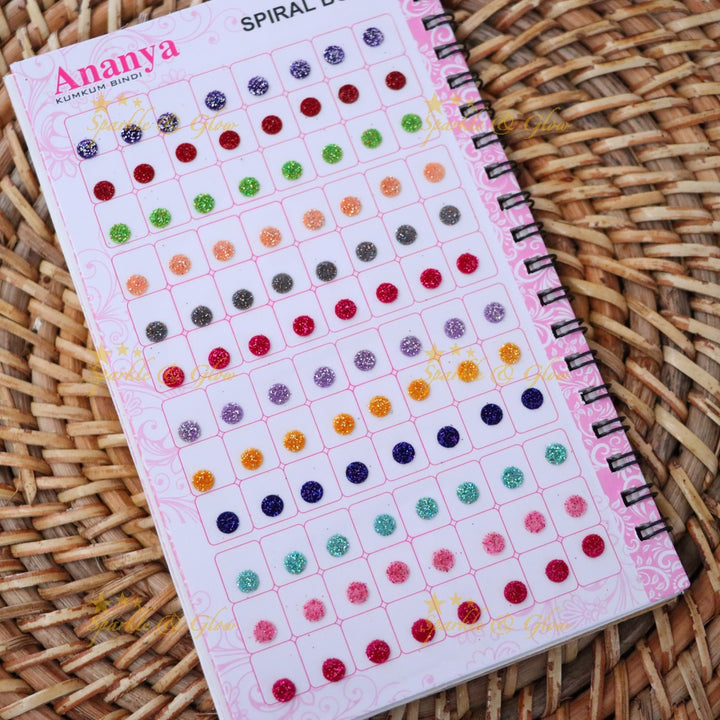 Elegant Spiral Kumkum Bindi Book for Festive Celebrations