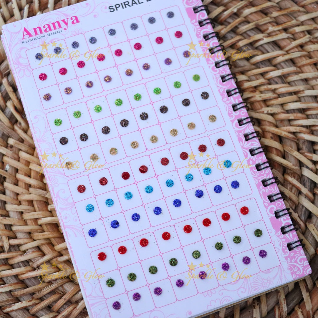 Elegant Spiral Kumkum Bindi Book for Festive Celebrations