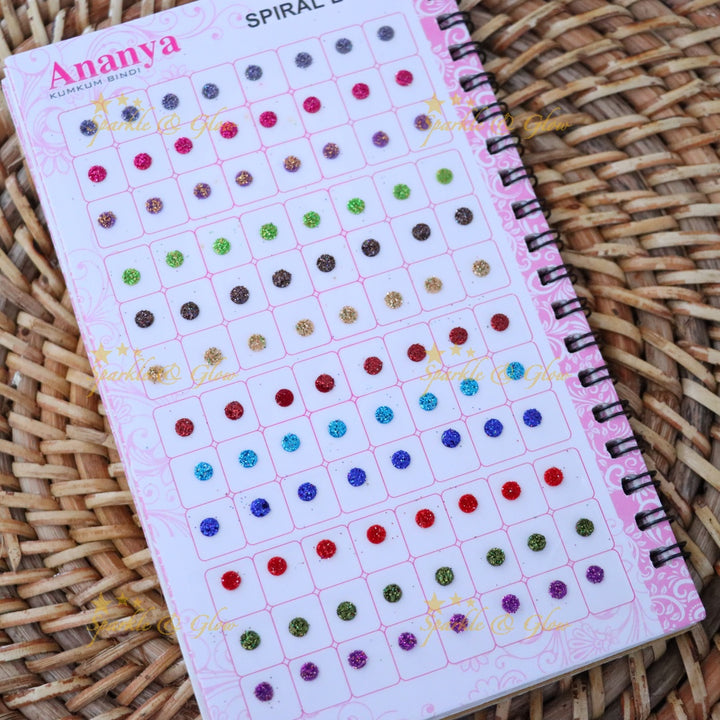 Elegant Spiral Kumkum Bindi Book for Festive Celebrations
