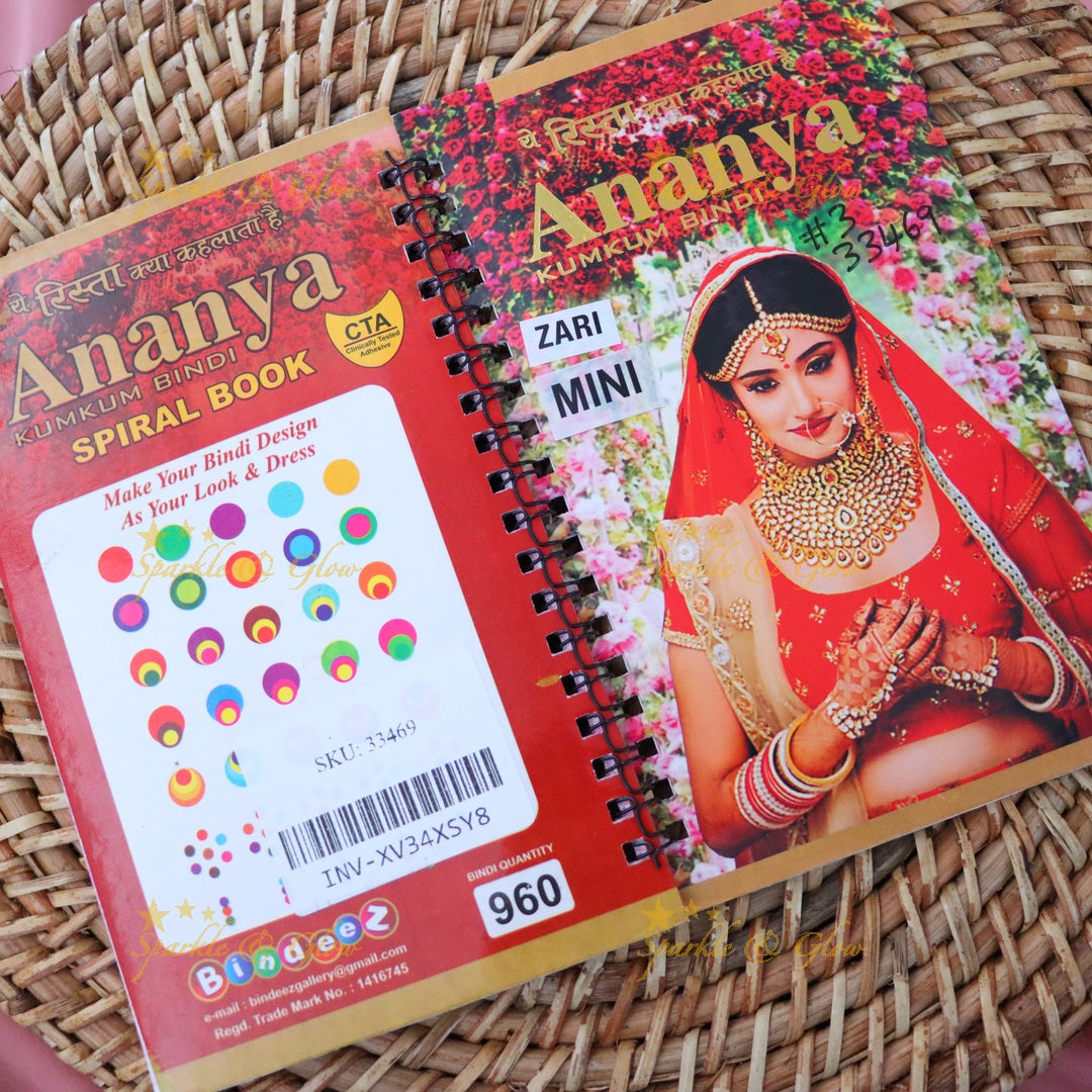 Elegant Spiral Kumkum Bindi Book for Festive Celebrations