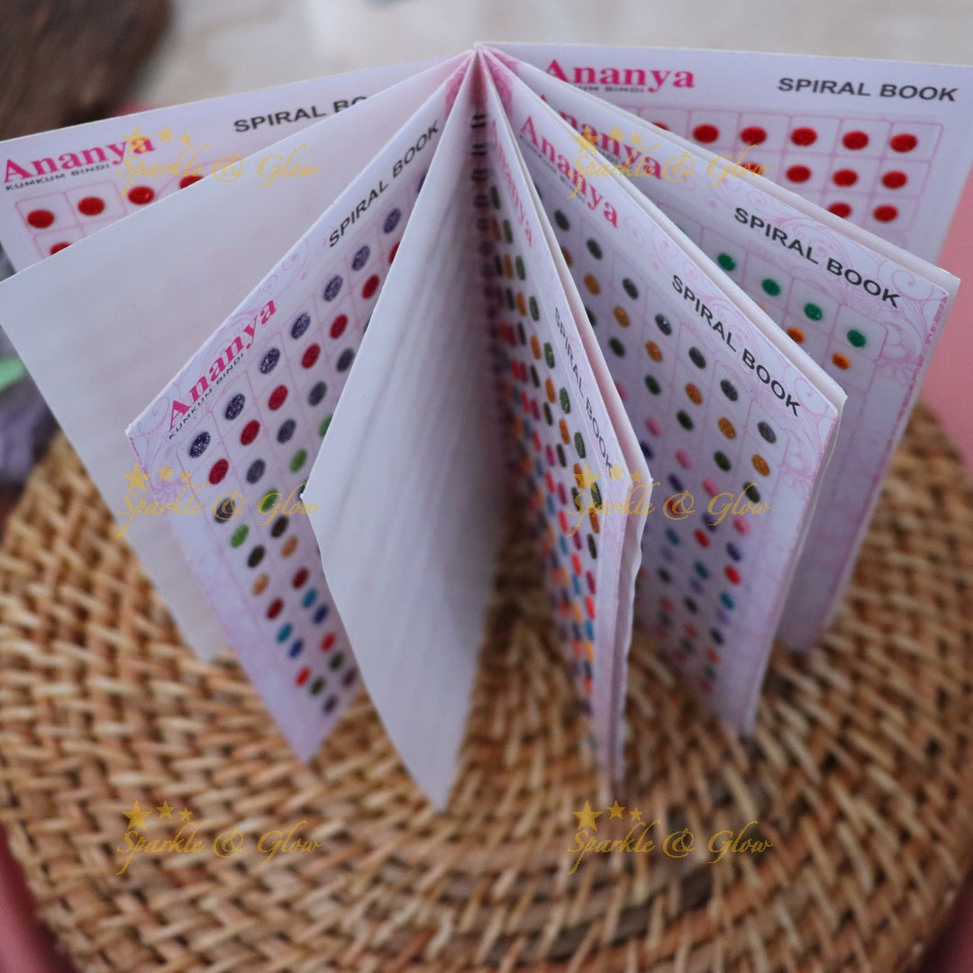 Elegant Spiral Kumkum Bindi Book for Festive Celebrations