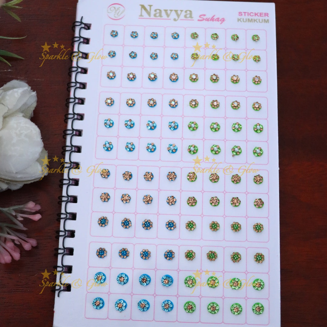 Navya Bridal Bindi Set for Weddings & Festivities
