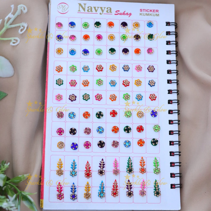 Captivating Navya Suhag Festive Bindis Set
