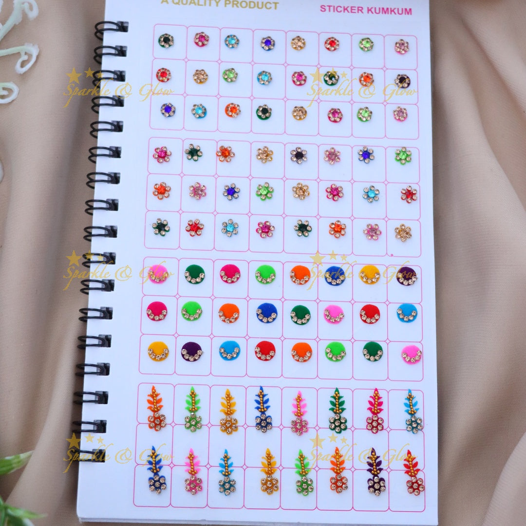 Captivating Navya Suhag Festive Bindis Set