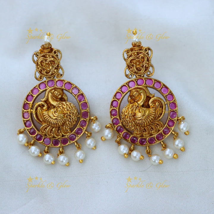 Opulent Jadau Necklace Set for Weddings & Festivals