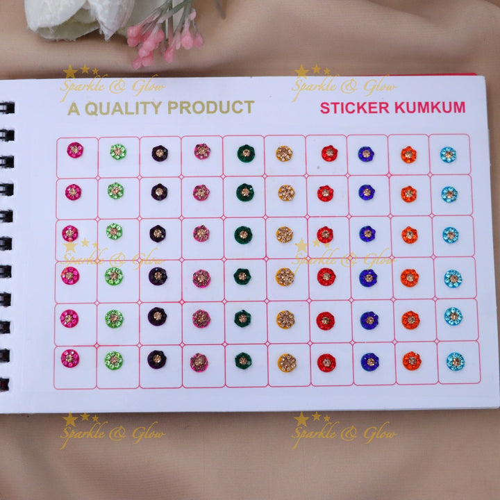 Elegant Bindi Sticker Kumkum for Festivals & Weddings