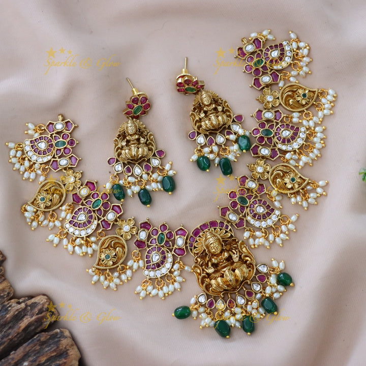 Exquisite Jadau Necklace for Festive and Wedding Glamour