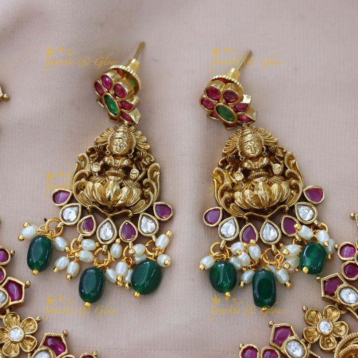 Exquisite Jadau Necklace for Festive and Wedding Glamour