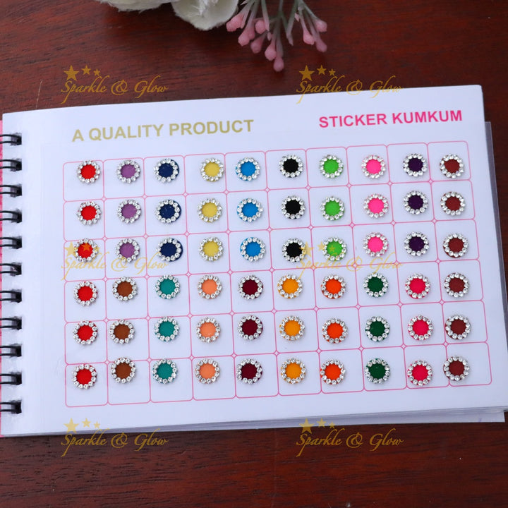 Multicolored Sticker Bindis for Festive & Wedding Elegance