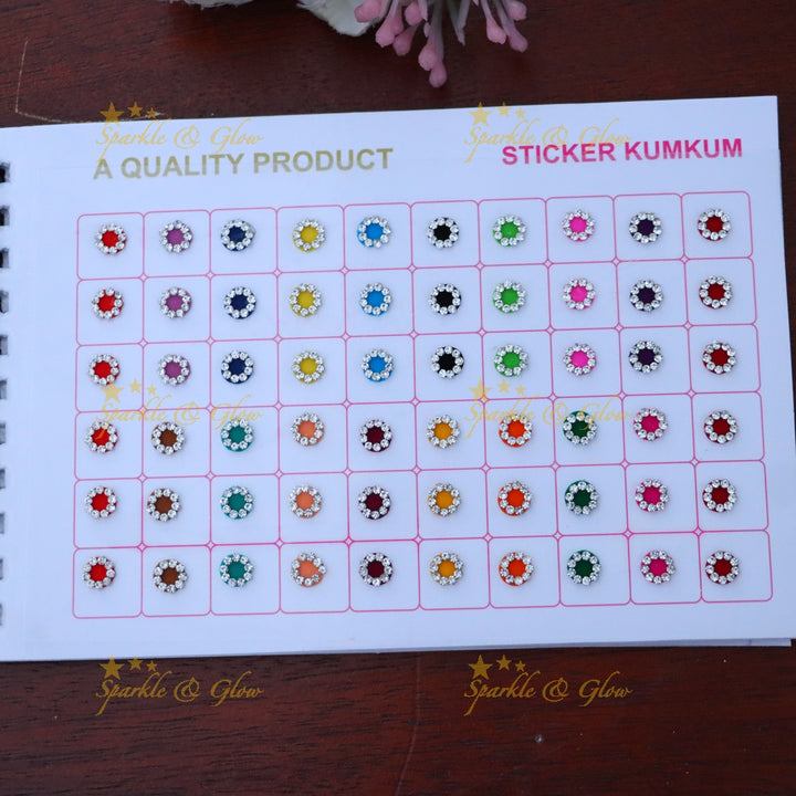 Multicolored Sticker Bindis for Festive & Wedding Elegance