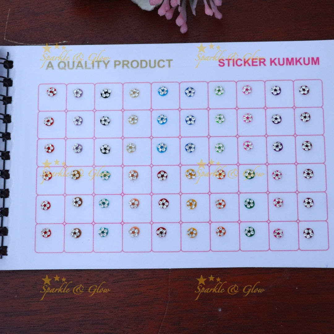 Multicolored Sticker Bindis for Festive & Wedding Elegance