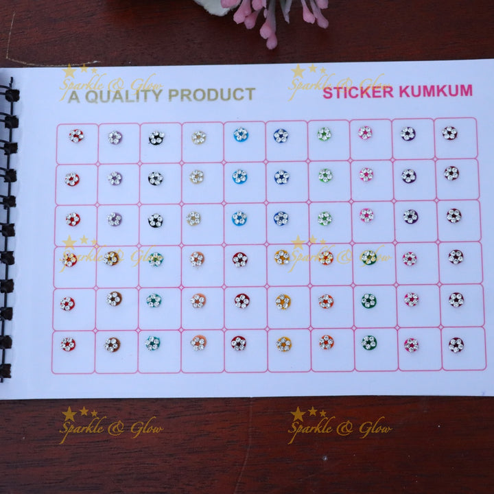 Multicolored Sticker Bindis for Festive & Wedding Elegance
