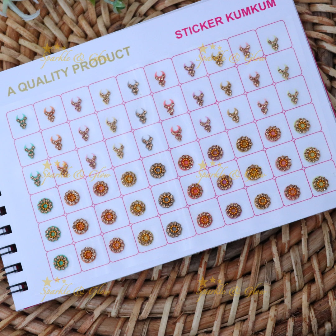 Stunning Bindis & Sticker Kumkum for Celebrations