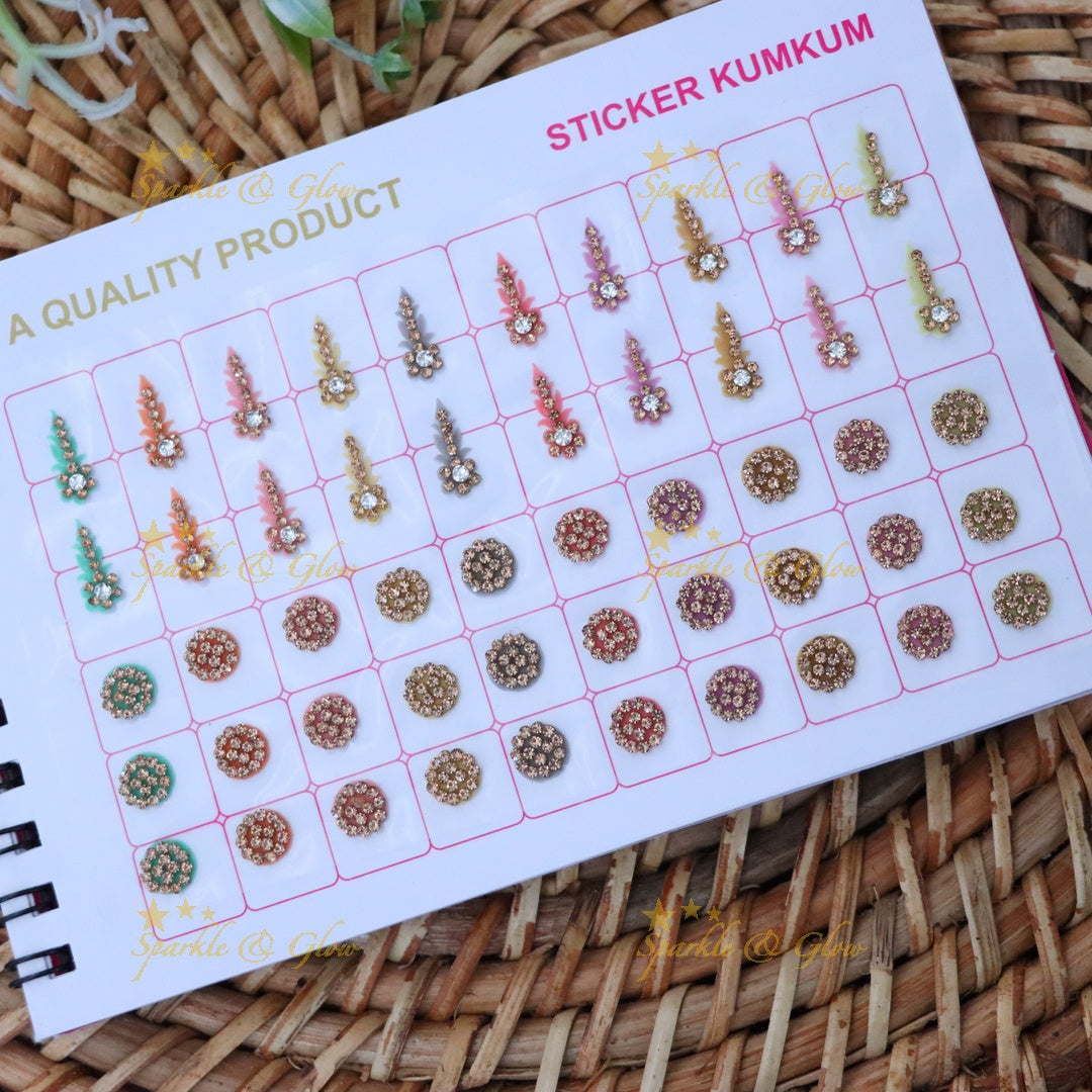 Stunning Bindis & Sticker Kumkum for Celebrations