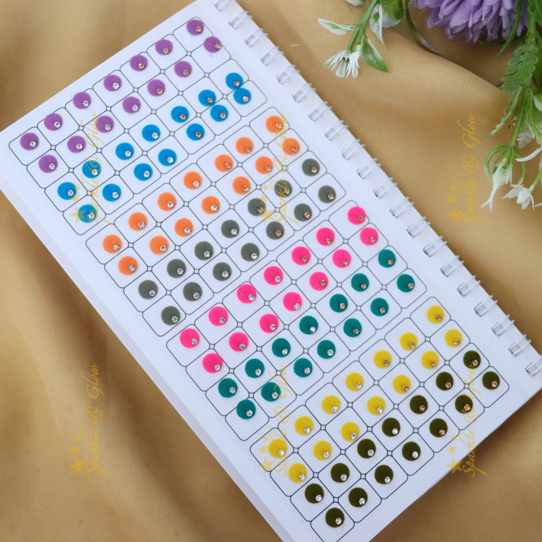 Celebrate Every Occasion with Our Multicolor Bindi Set