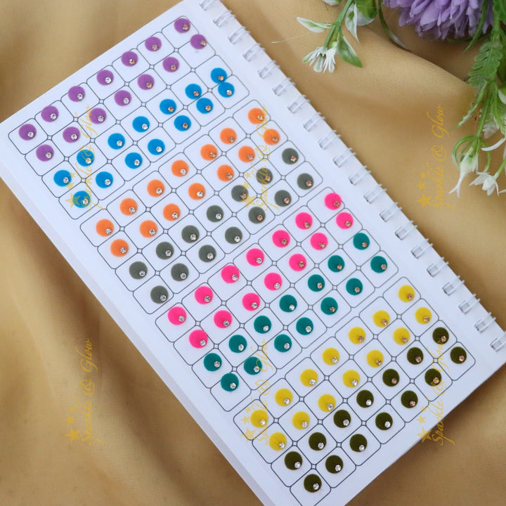 Celebrate Every Occasion with Our Multicolor Bindi Set