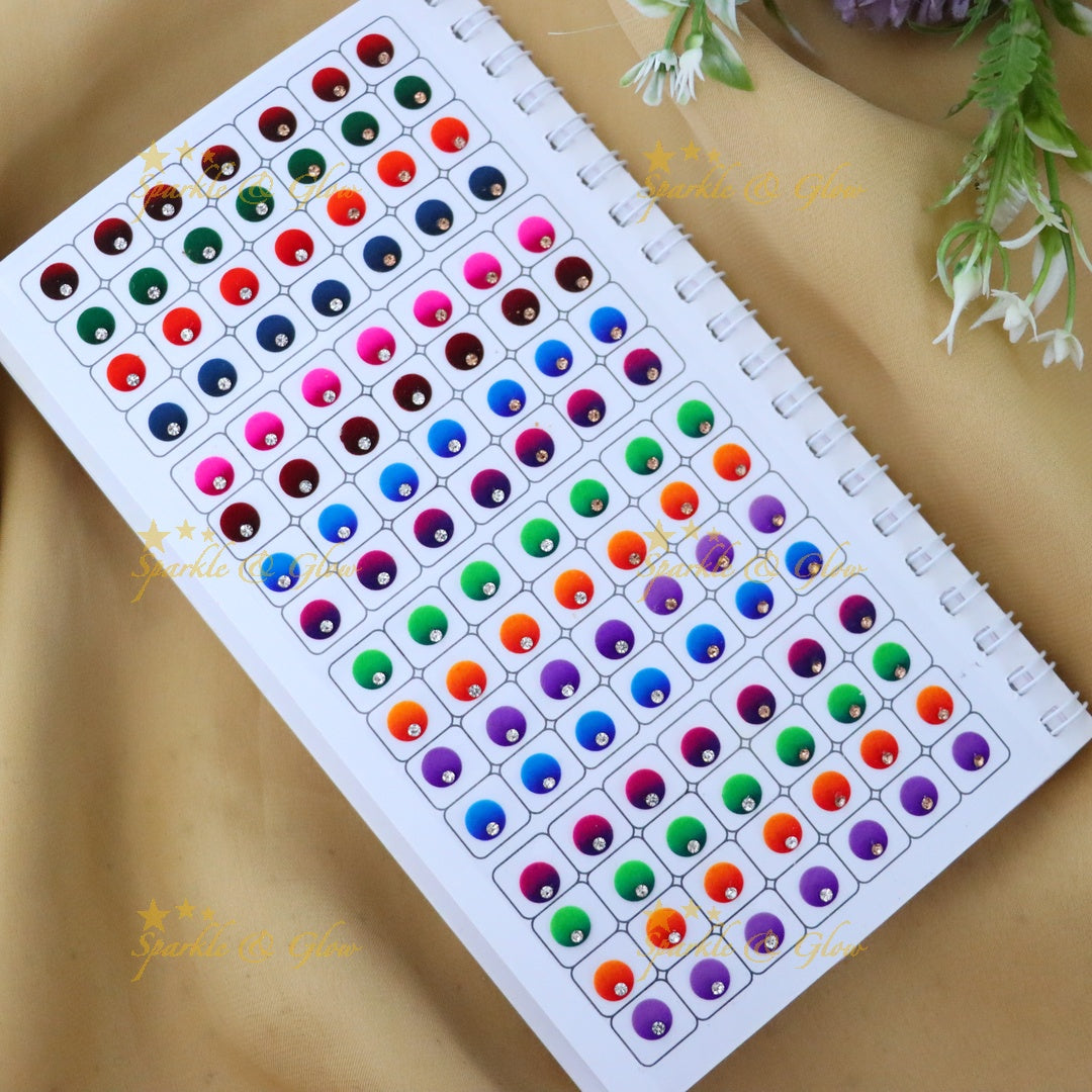 Celebrate Every Occasion with Our Multicolor Bindi Set