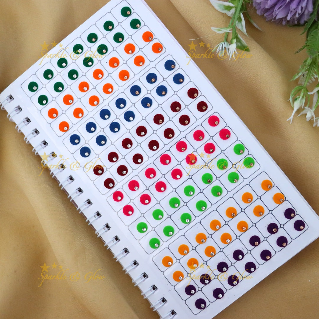 Celebrate Every Occasion with Our Multicolor Bindi Set