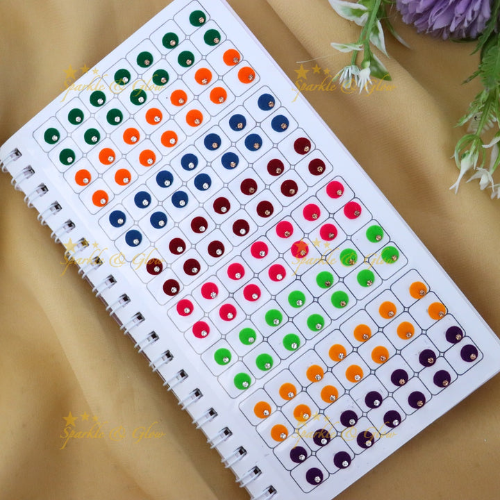 Celebrate Every Occasion with Our Multicolor Bindi Set