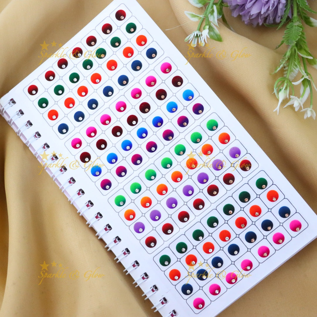 Celebrate Every Occasion with Our Multicolor Bindi Set