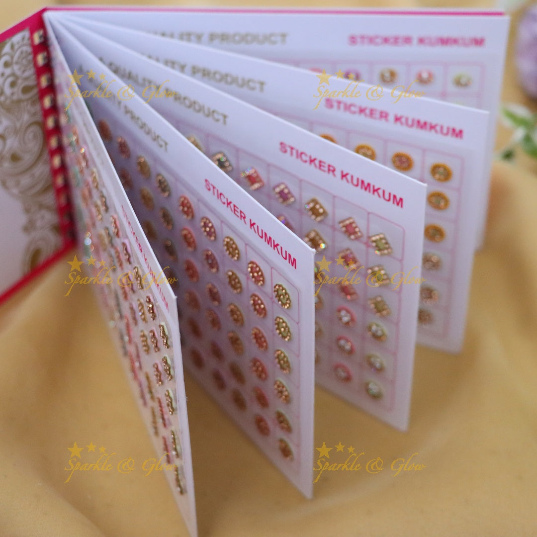 Sparkling Bindi Sticker Set for Festive Celebrations