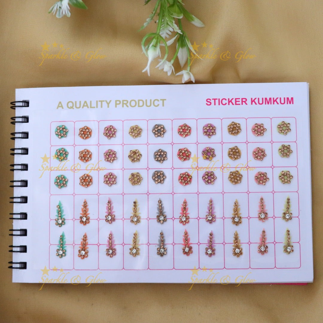 Sparkling Bindi Sticker Set for Festive Celebrations
