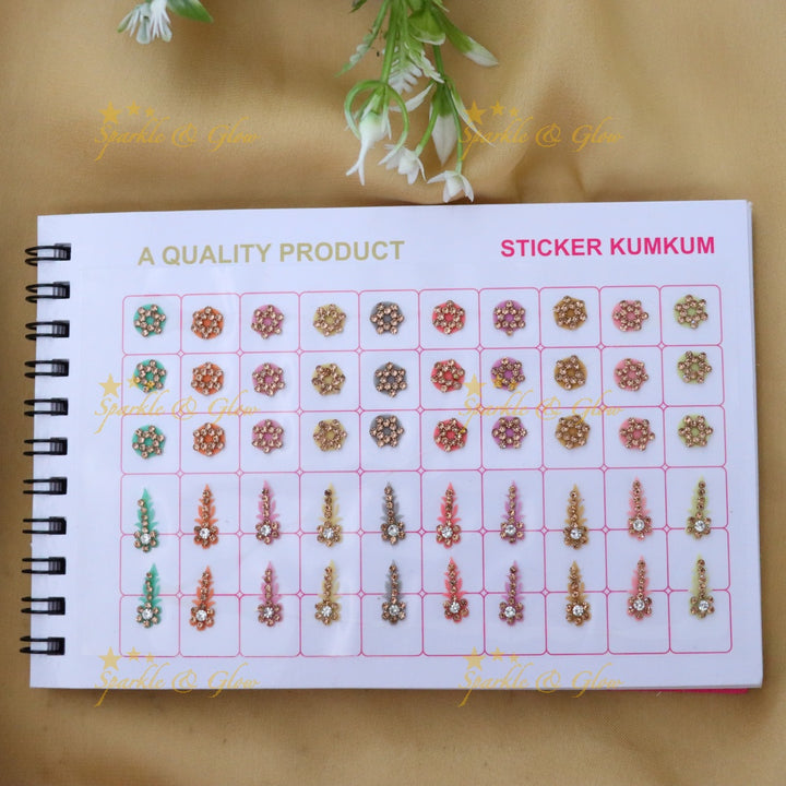 Sparkling Bindi Sticker Set for Festive Celebrations