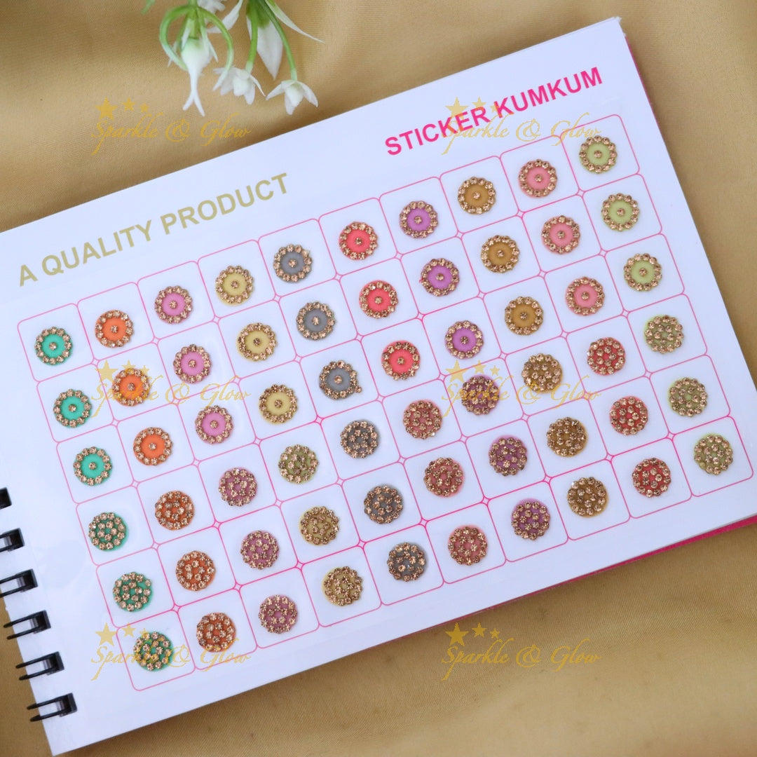 Sparkling Bindi Sticker Set for Festive Celebrations