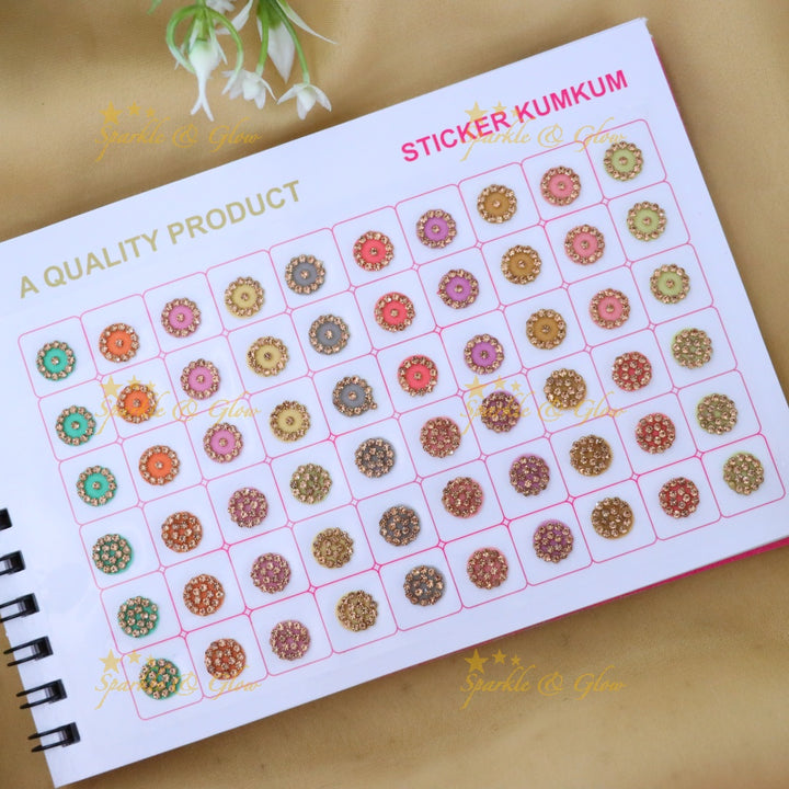 Sparkling Bindi Sticker Set for Festive Celebrations