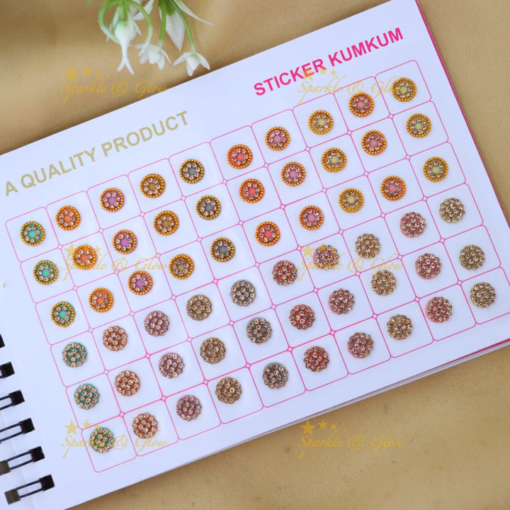 Sparkling Bindi Sticker Set for Festive Celebrations