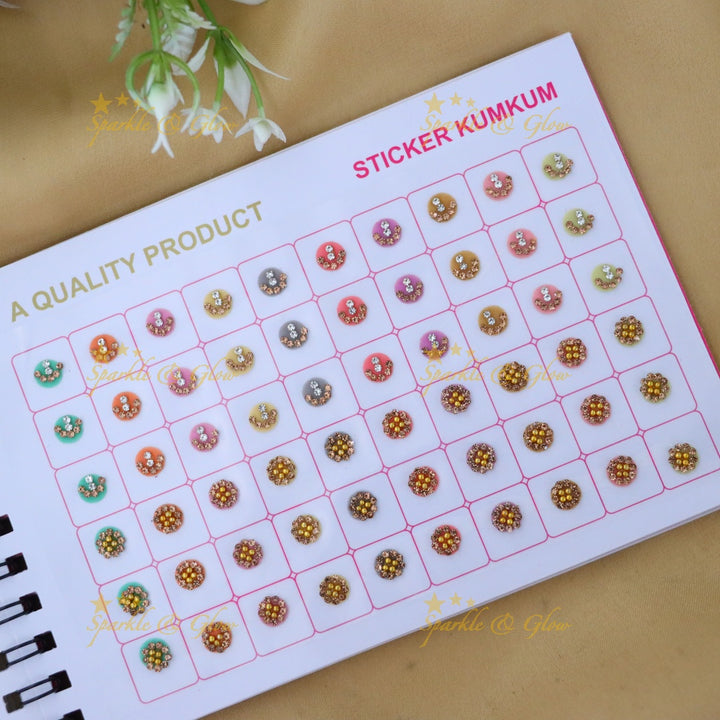 Sparkling Bindi Sticker Set for Festive Celebrations