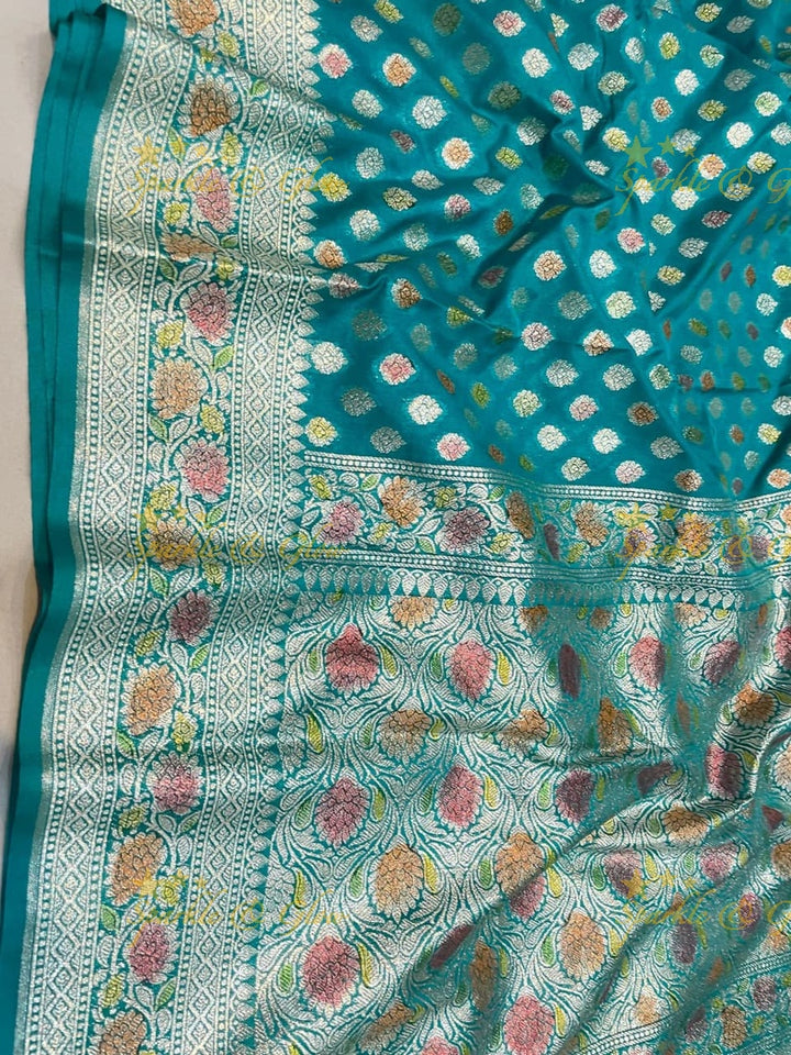 Elegant Banarasi Silk Saree with Rich Pallu – Perfect for Weddings
