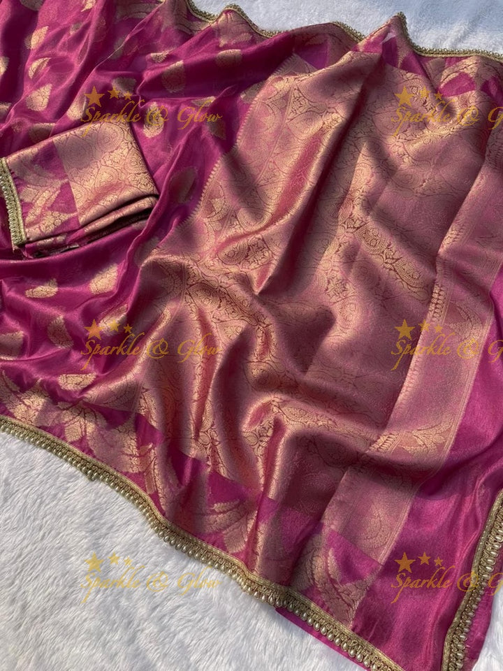 Premium Green Banarasi Saree for Weddings & Festivities