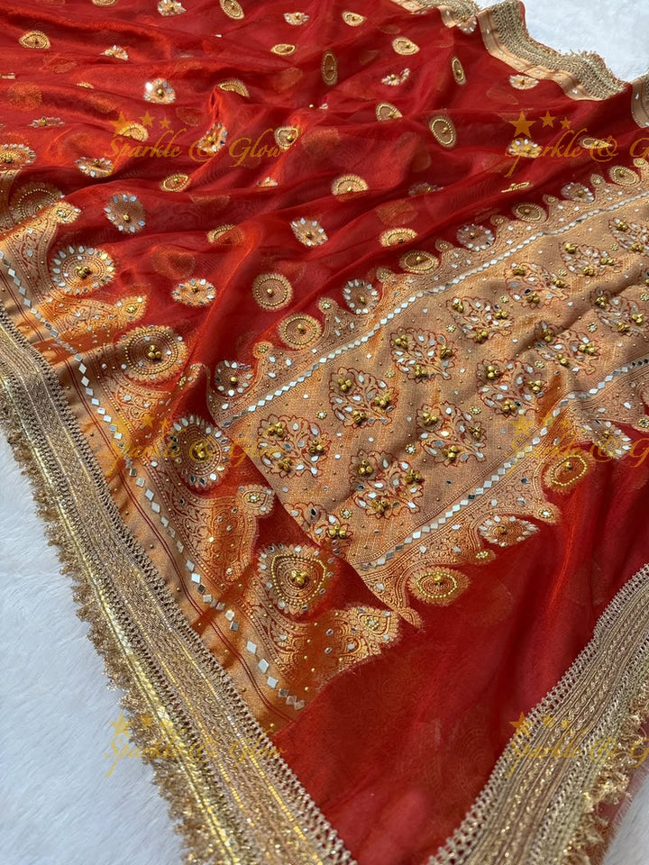 Banarasi Tissue Saree - Exquisite Designer Attire