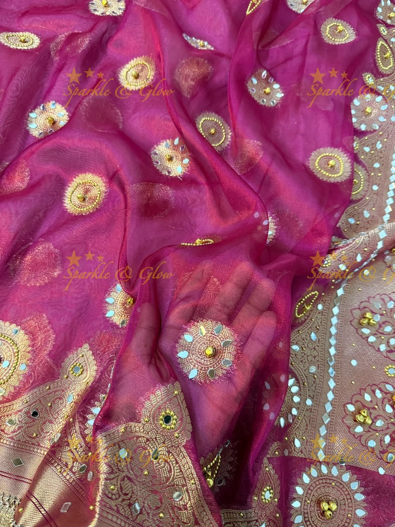 Banarasi Tissue Saree - Exquisite Designer Attire
