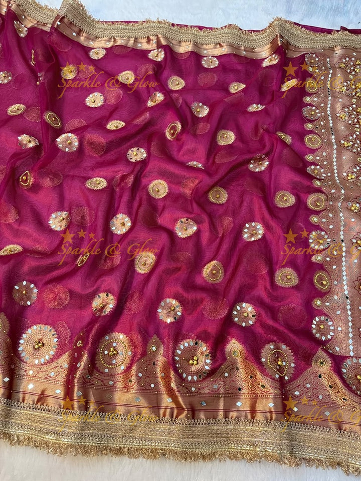 Banarasi Tissue Saree - Exquisite Designer Attire