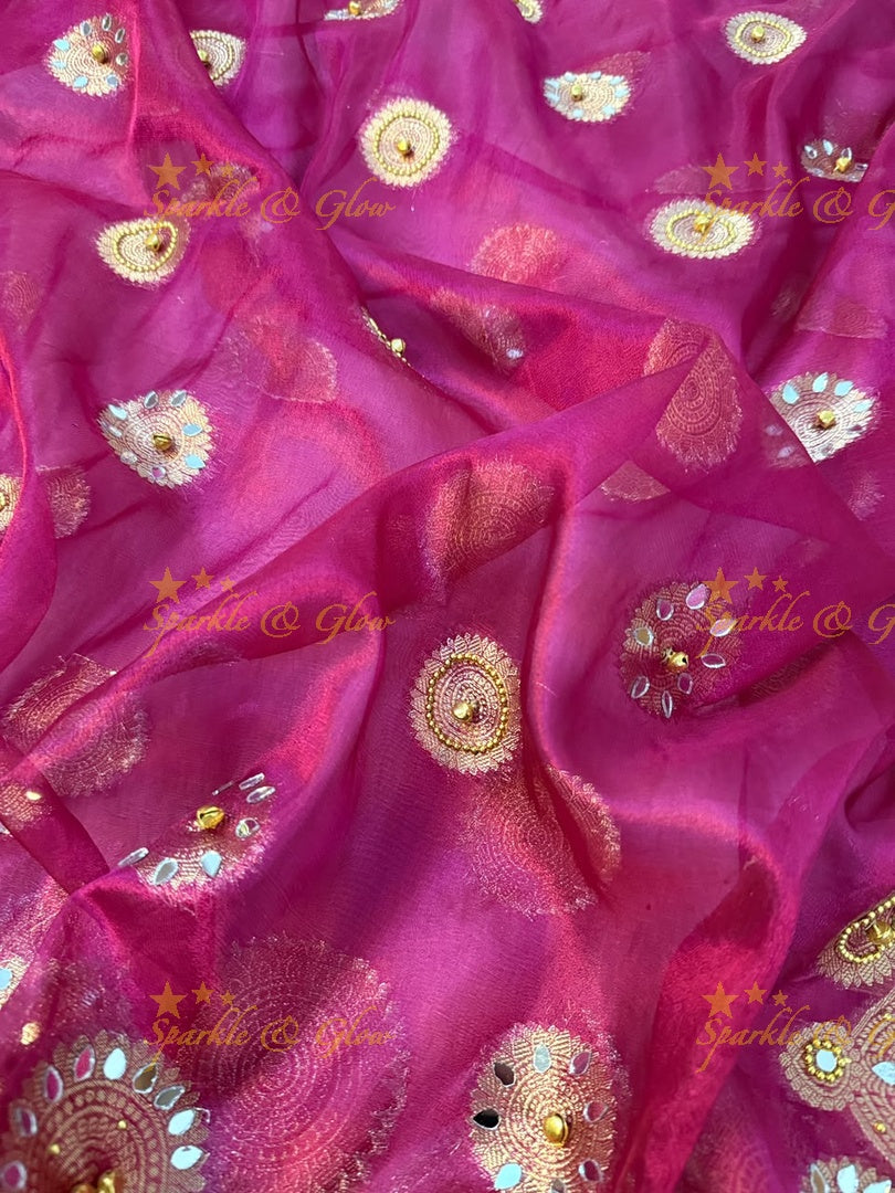 Banarasi Tissue Saree - Exquisite Designer Attire