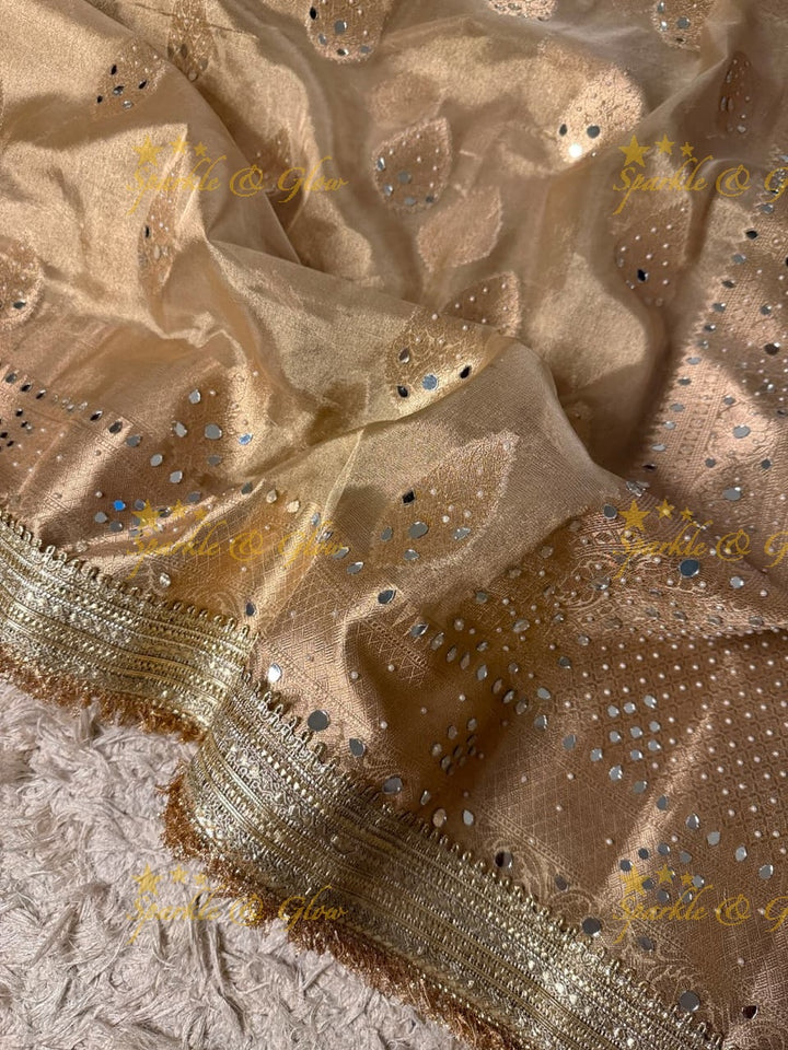 Luxurious Tissue Silk Banarasi Saree for Weddings