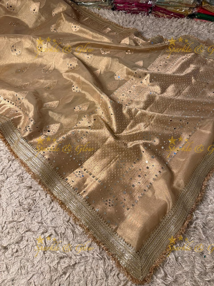 Luxurious Tissue Silk Banarasi Saree for Weddings