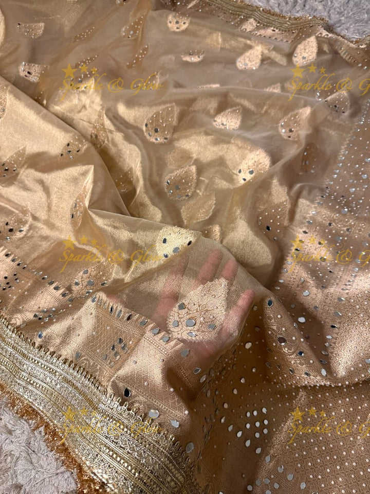 Luxurious Tissue Silk Banarasi Saree for Weddings